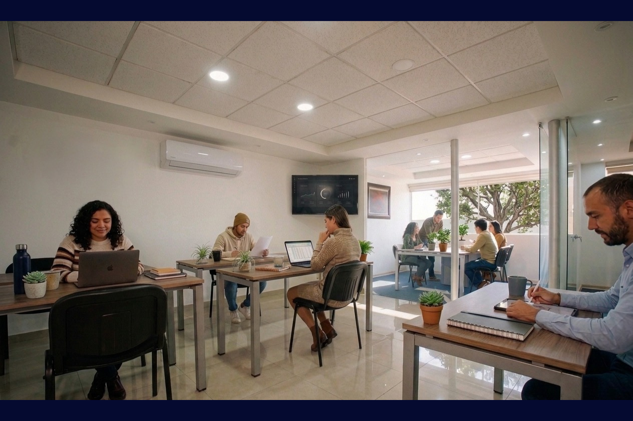 Espacios coworking en HUBCLUB